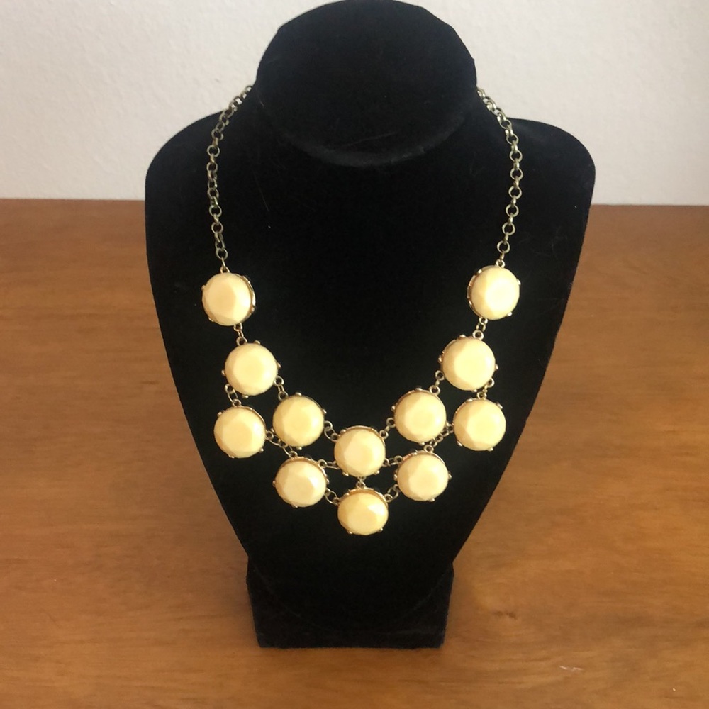 Cream Statement Necklace